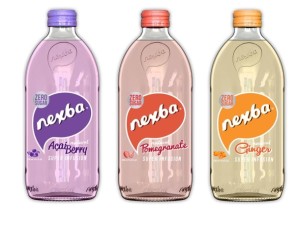 Nexba's new Super Infusions range comes in a bespoke glass bottle.